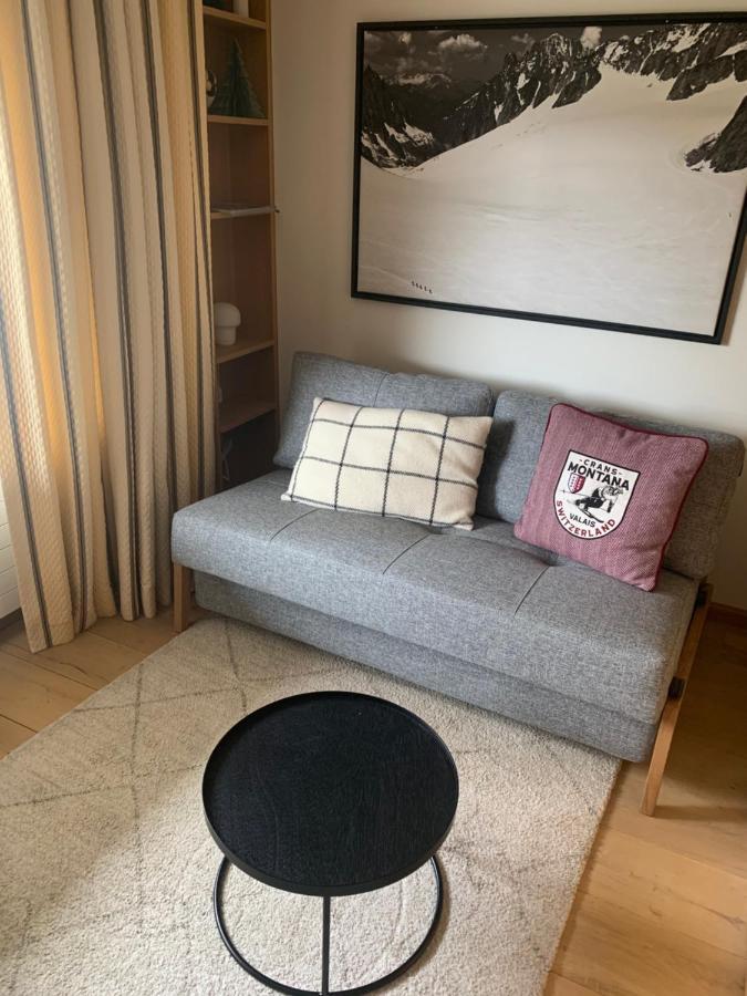 Lovely Studio In Crans' Center Exteriér fotografie
